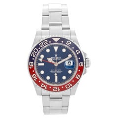 Rolex GMT - Master II White Gold " Pepsi " Ref. 126719BLRO. Men's Watch