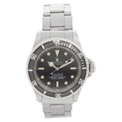 Rolex Submariner 5512 Meters First "Neat Font" Long 5 Men's Watch