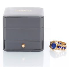 Piaget Polo 18K Yellow Gold Lapis Lazuli Dial & Bracelet Ref. 22001 M 517 D