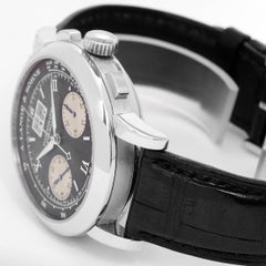 A. Lange & Sohne Platinum Datograph Automatic Wristwatch Ref 403.035