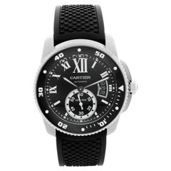 Calibre de Diver Cartier Men's Stainless Steel Watch W7100056 3729