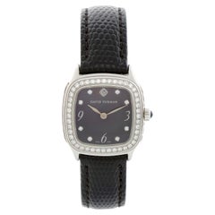 David Yurman Thoroughbred T304-XSST Black Diamond Dial Ladies Watch