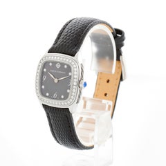 David Yurman Thoroughbred T304-XSST Black Diamond Dial Ladies Watch