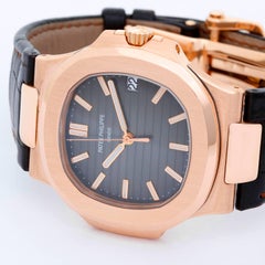 Patek Philippe & Co. Rose Gold Nautilus Automatic Wristwatch Ref 5711R-001