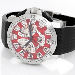 Pierre Kunz Stainless Steel Spirit of Challenge Automatic Wristwatch