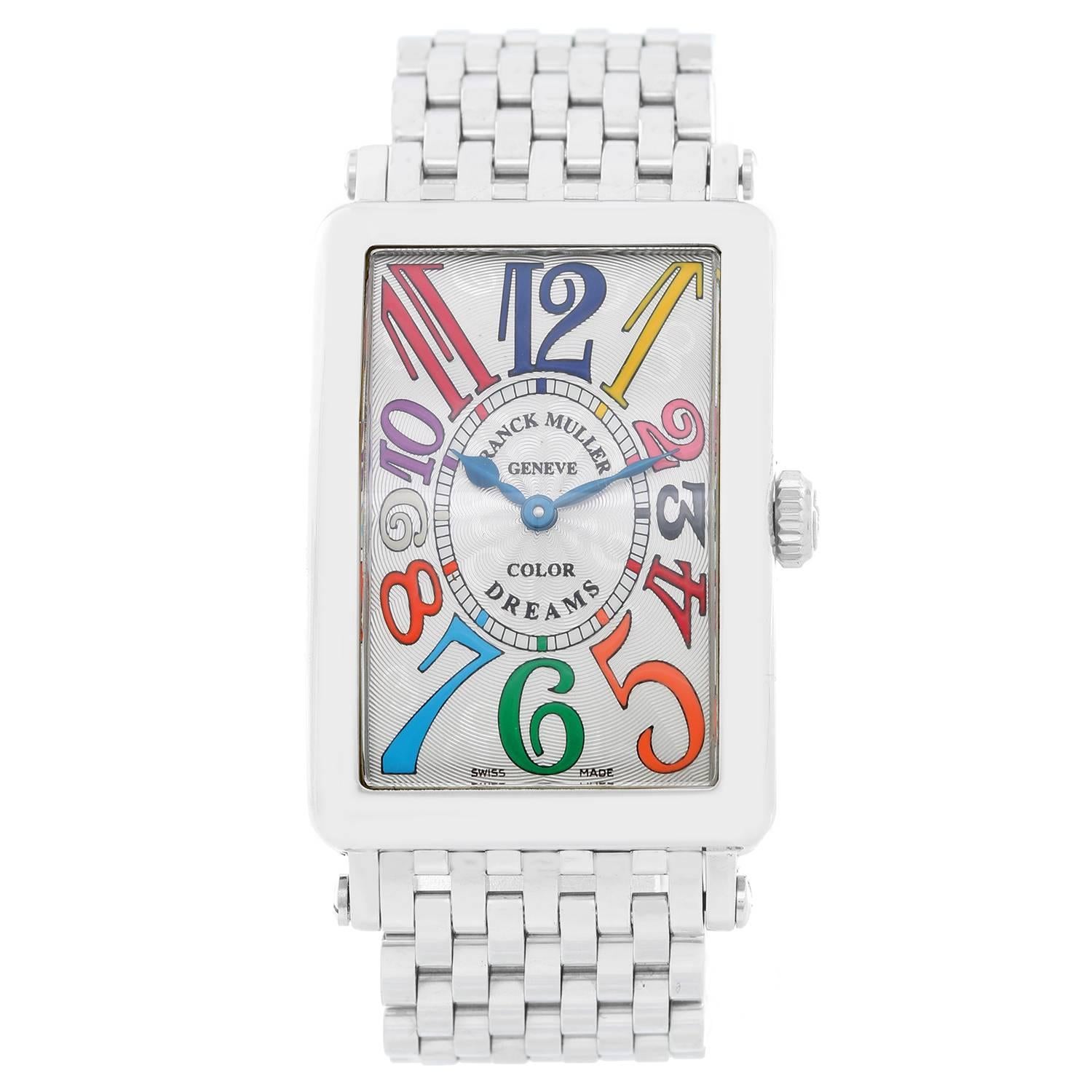 Franck Muller Stainless Steel Color of Dreams Automatic Wristwatch Ref 952QZ