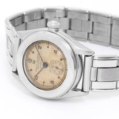 Rolex Stainless Steel Midsize Oyster Perpetual Automatic Wristwatch, Circa 1940s