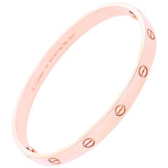 Cartier Love Bracelet Rose Gold with Screwdriver