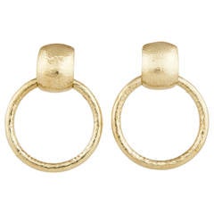 Tiffany And Co Paloma Pico Gold Hoop Earrings For At 1stdibs