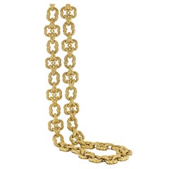 Wander 18K Yellow Gold Link Necklace
