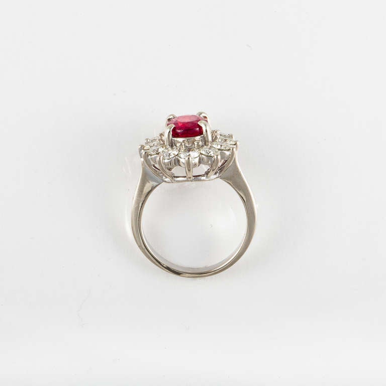 Ruby Diamond Gold Ring 1