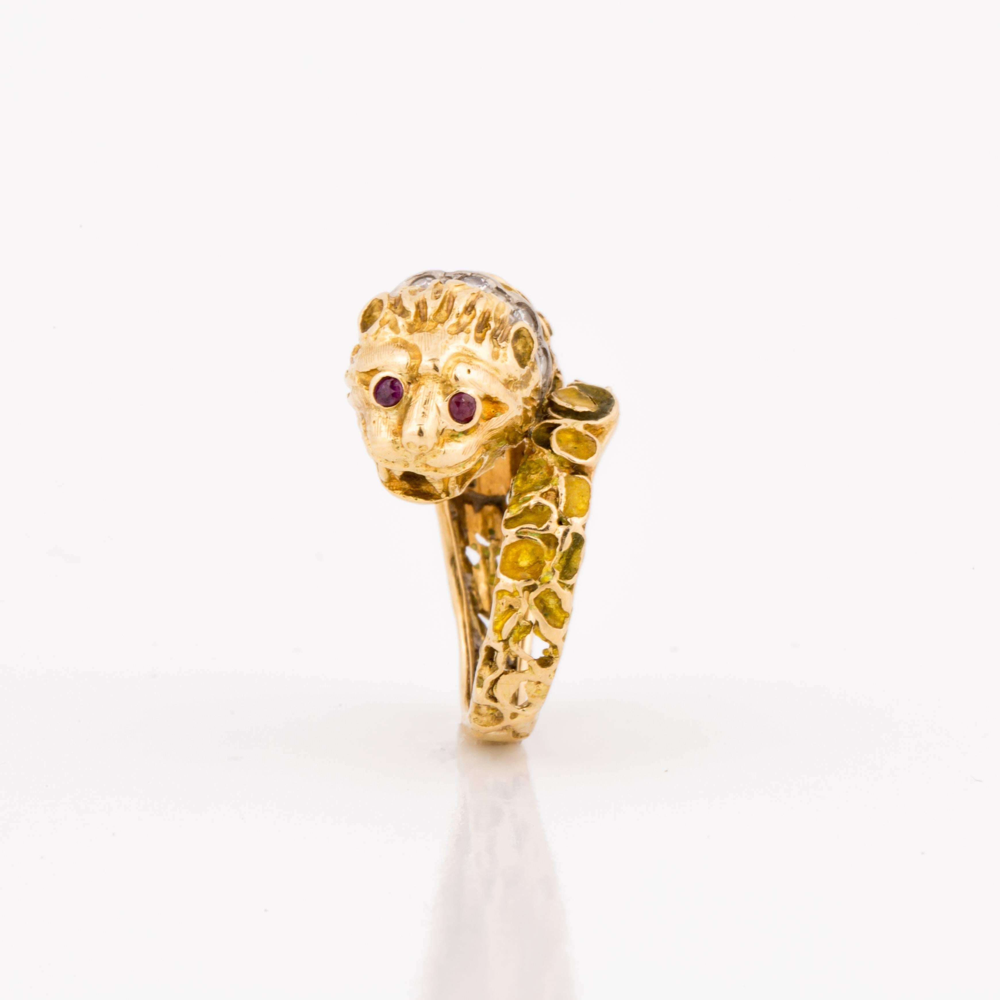 lion ring for ladies