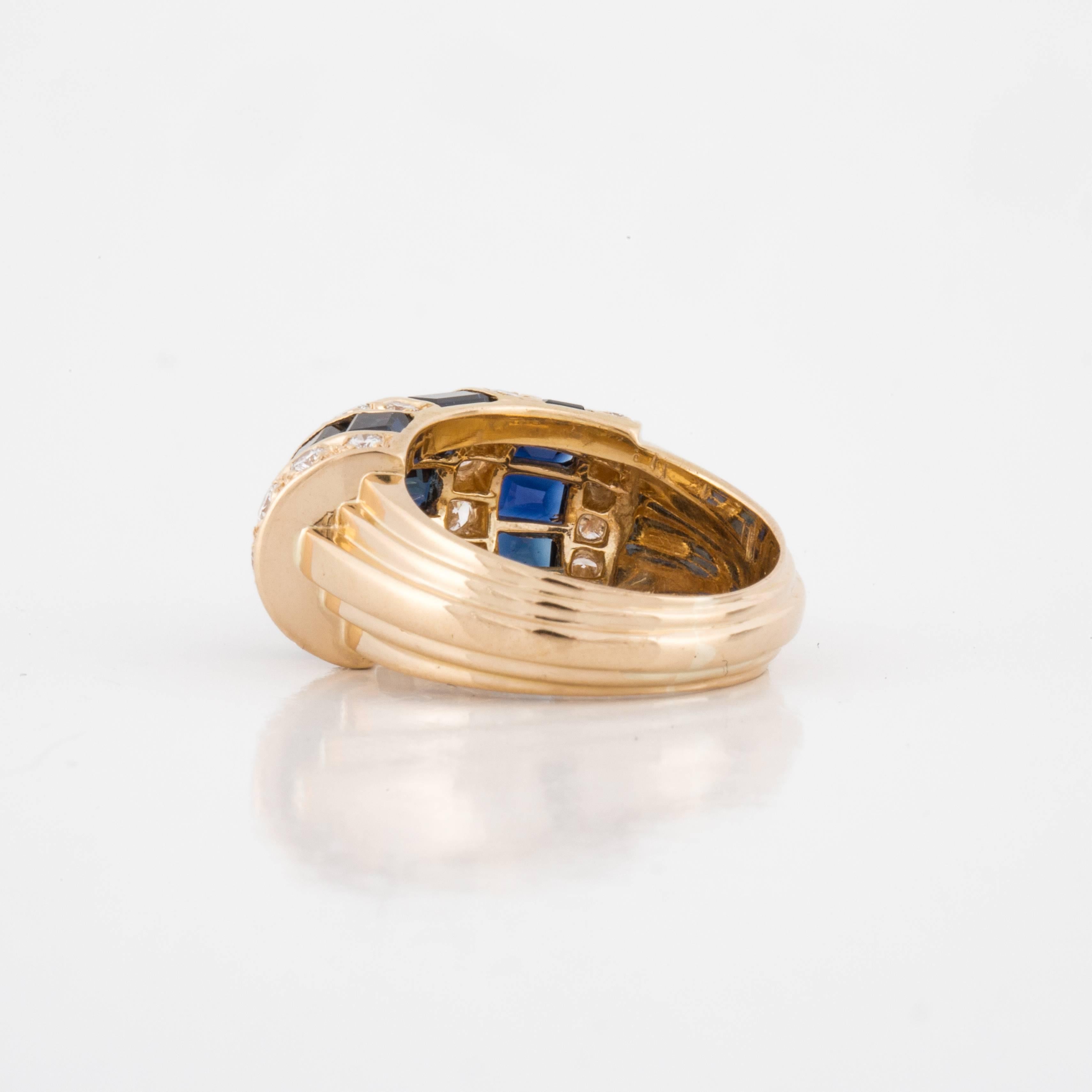 David Yurman Rutilquarz- und Diamantring aus 18 Karat Gold 1
