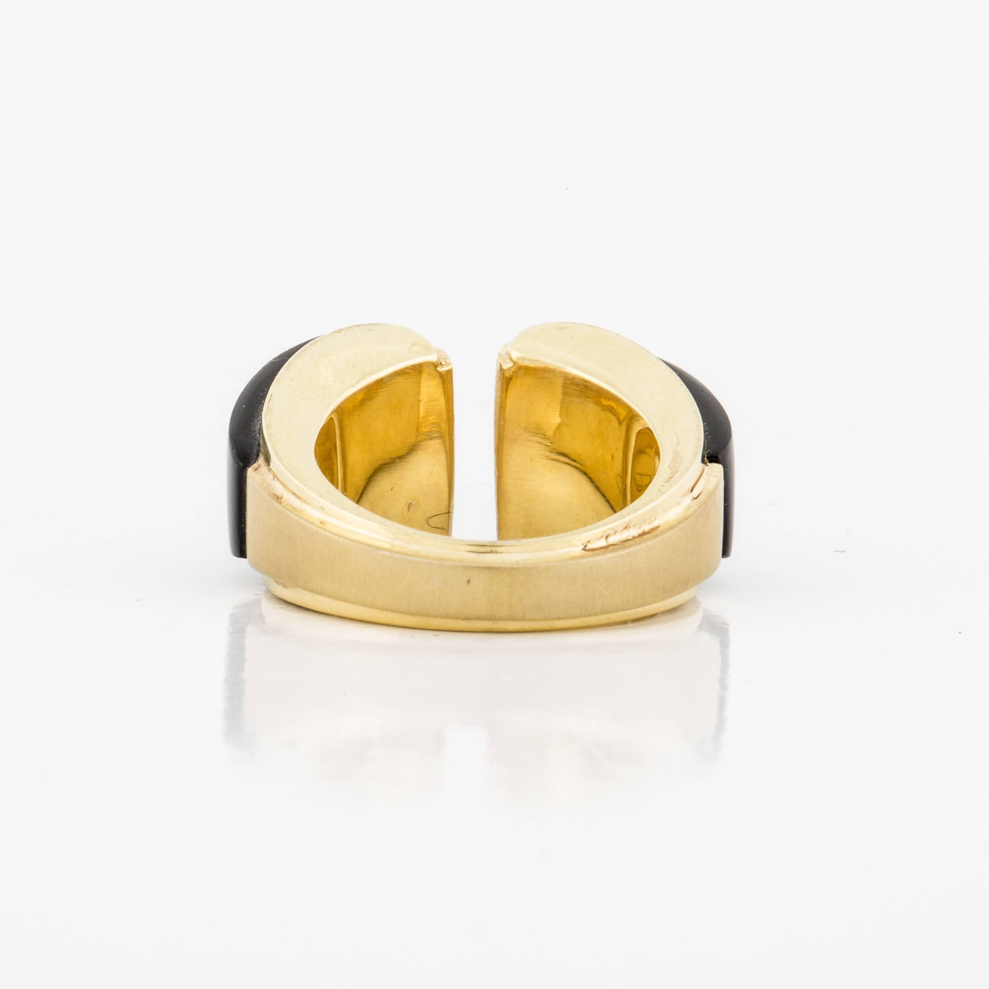 Women's Mazza Onyx Ring in 14K Gold