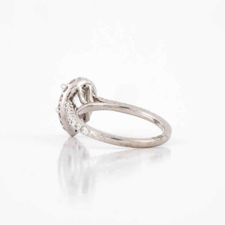 Ritani Pear Shaped Diamond Engagement  Ring  For Sale  at 1stdibs