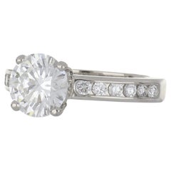 Hammerman Brothers 1.63ct Diamond Engagement Ring in Platinum, 2000s
