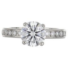 Hammerman Brothers 1.63ct Diamond Engagement Ring in Platinum, 2000s