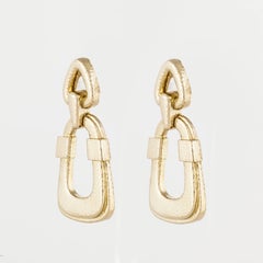 David Webb Door Knocker Earrings in 18K Gold