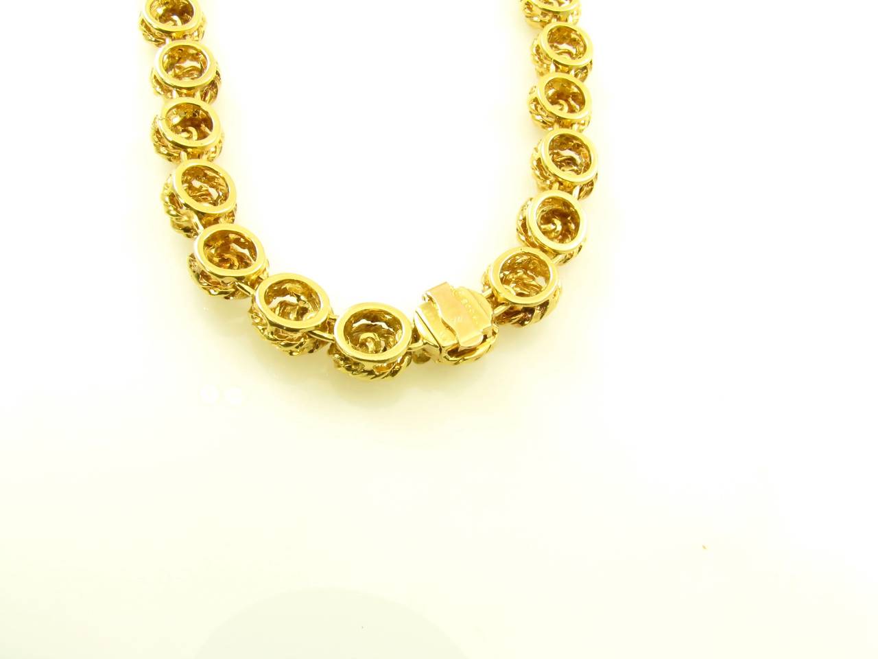 Women's Van Cleef & Arpels Turquoise Diamond Gold Necklace