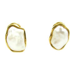 Vintage Tiffany 
Co. Keshi Pearl Earrings