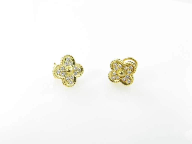 Women's VAN CLEEF and ARPELS Gold and Diamond 
