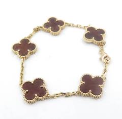 Van Cleef & Arpels Bracelet Alhambra Bois D'Amourette