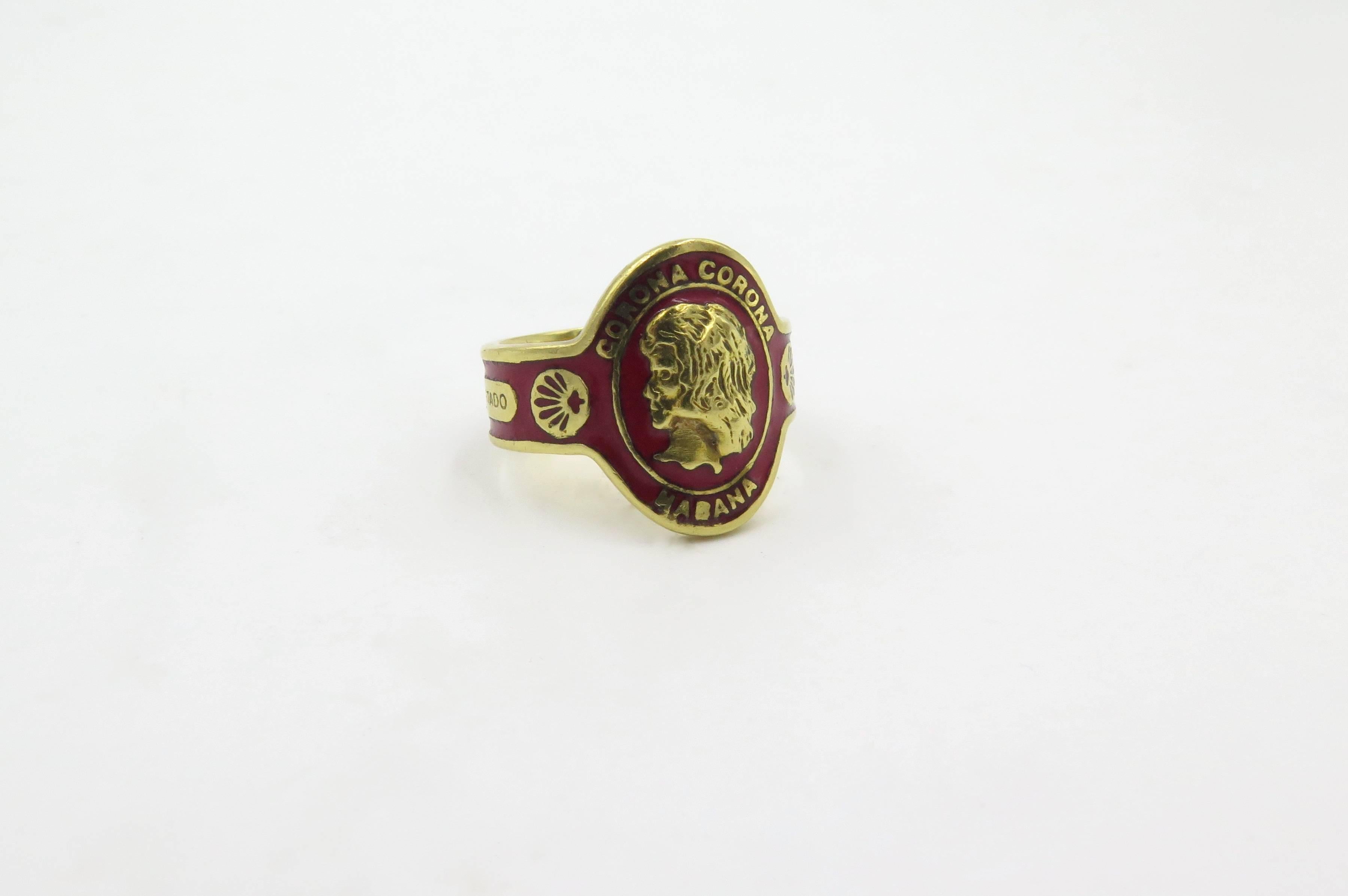 cartier cigar ring