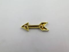Cartier Gold Arrow Brooch