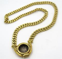 BULGARI Ancient Coin Necklace.