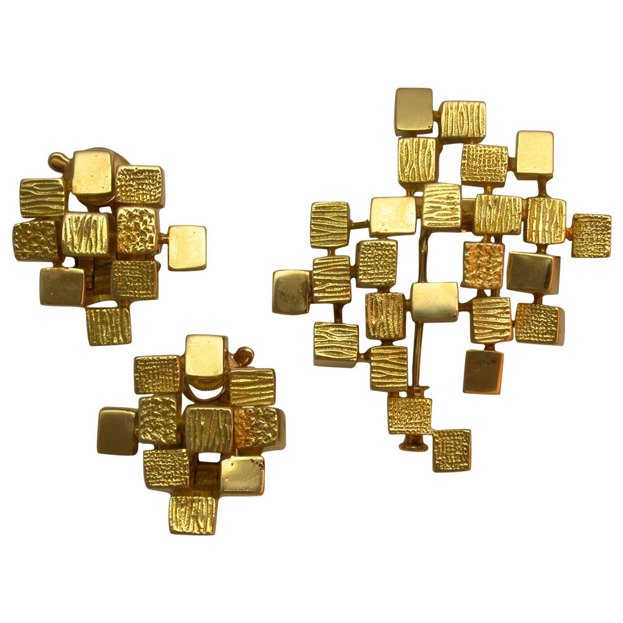 Mauboussin Paris Geometric Gold Set For Sale