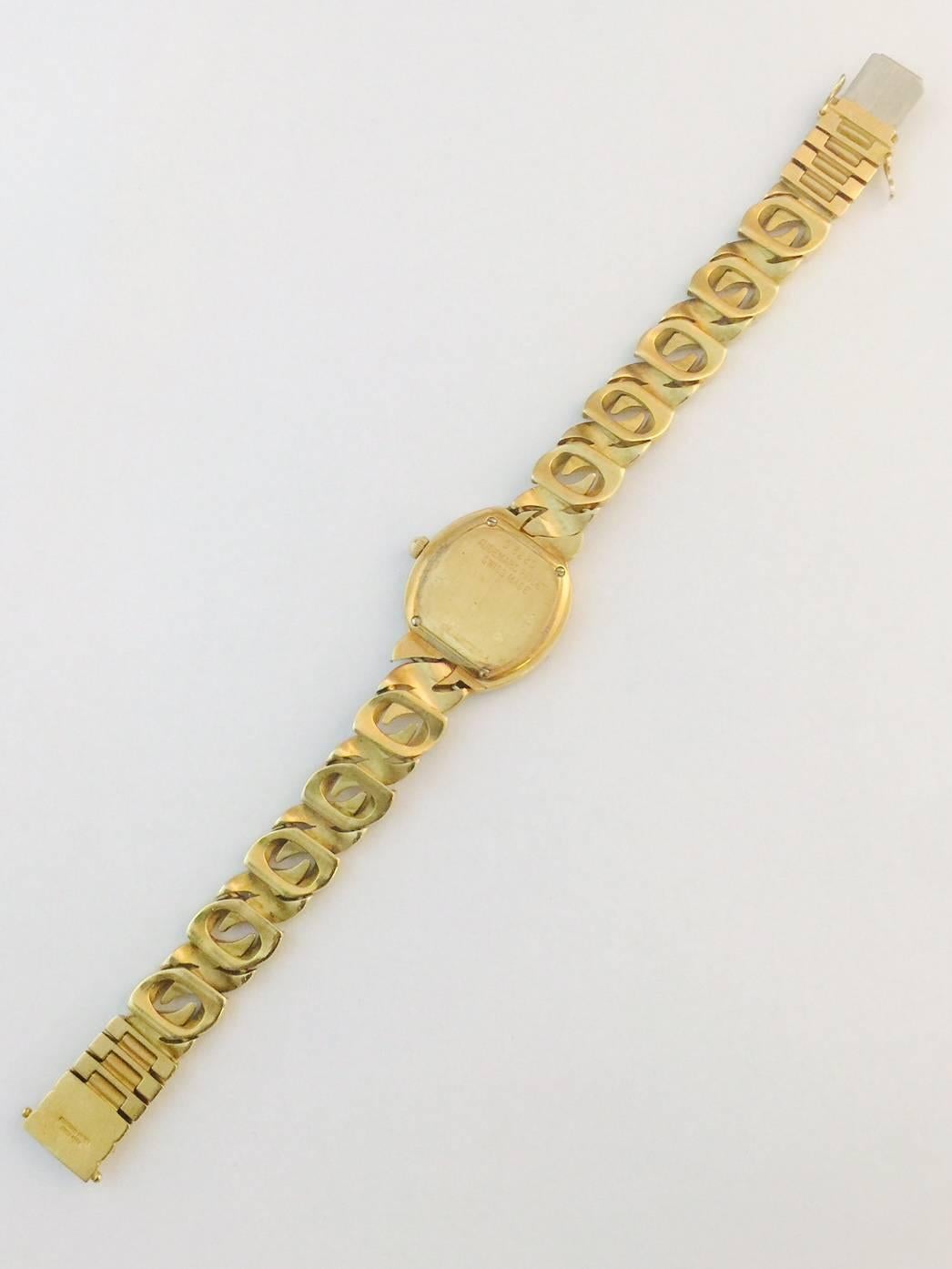 Ladies Diamond Audemars Piguet Watch In Excellent Condition For Sale In Palm Beach, FL
