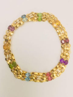 Van Cleef & Arpels & Emis Beros Collaboration One-of-a-Kind 18 Karat Gold Choker