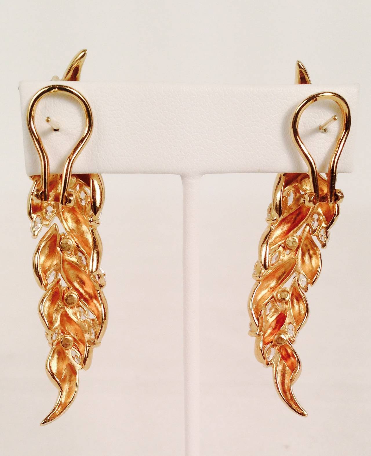 articulated earrings