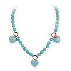 Sleeping Beauty Turquoise Necklace