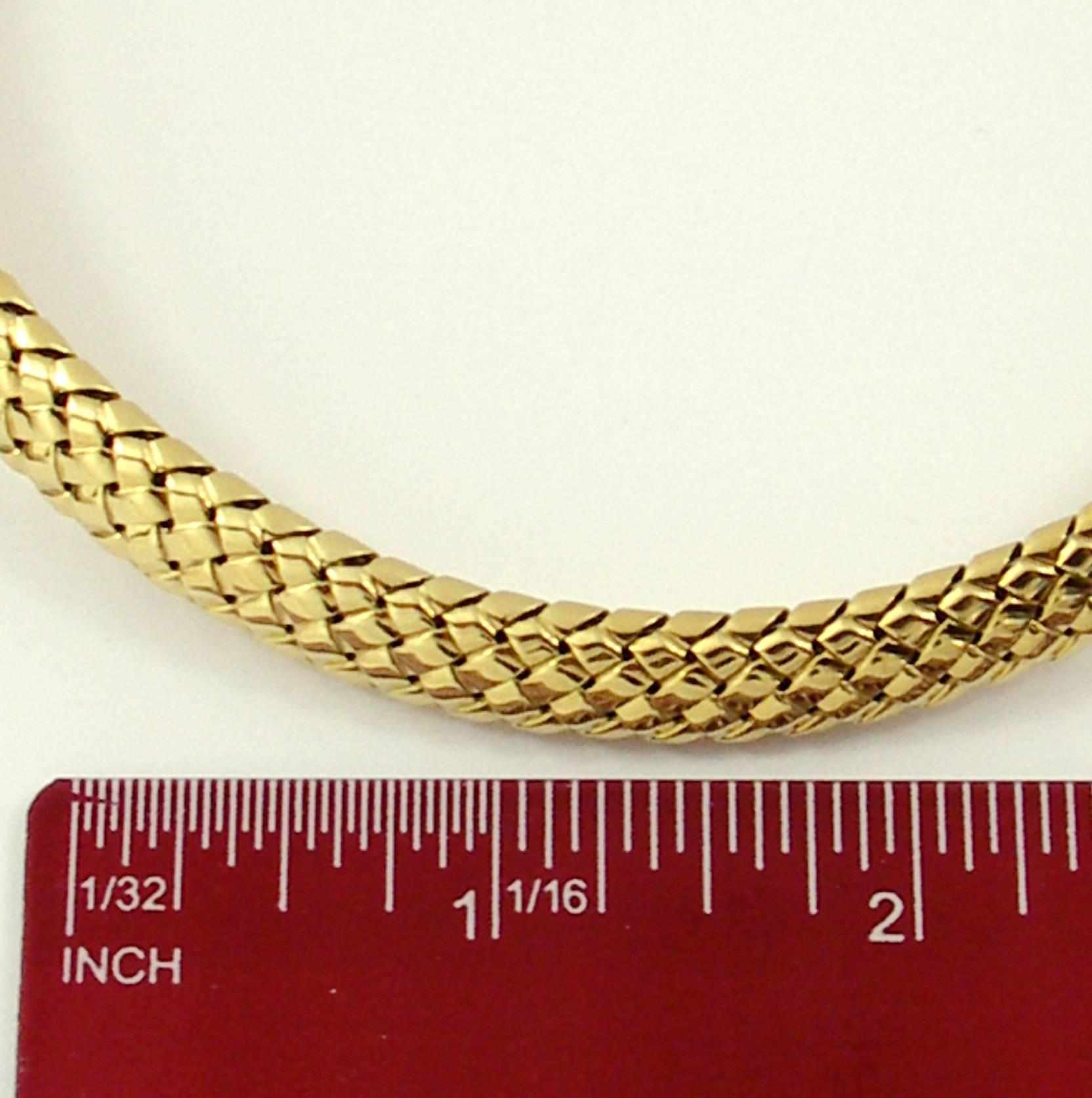 Women's Tiffany & Co. Woven Gold Necklace