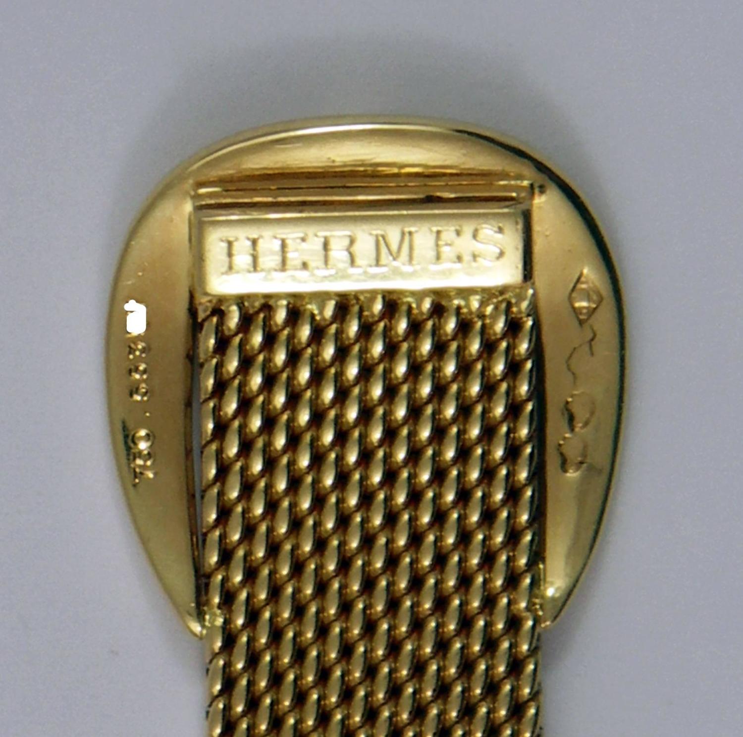 Hermes Gold Bracelet For Sale at 1stdibs