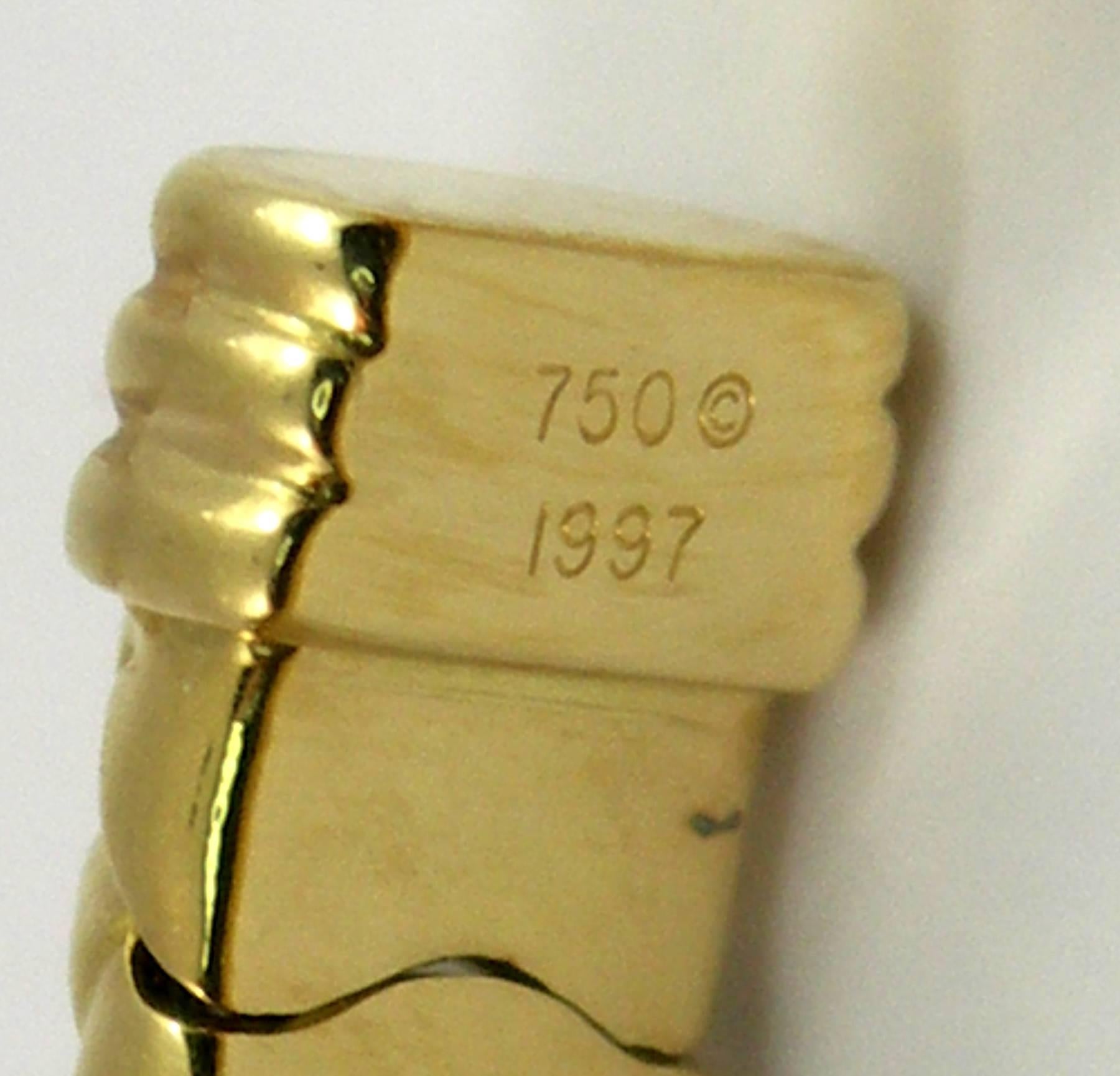Tiffany & Co. Woven Gold Cuff Bracelet 4
