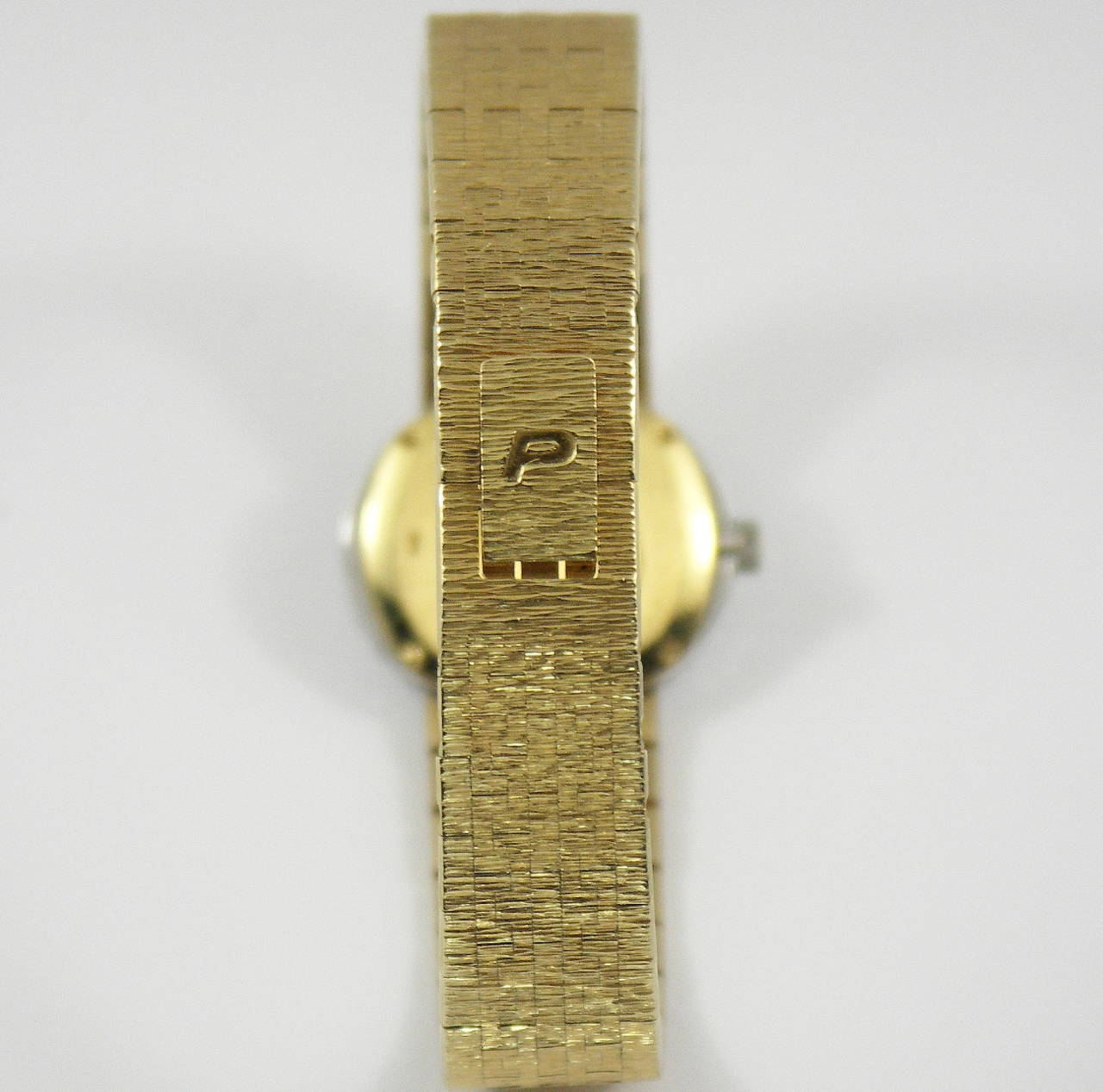 Women's Piaget Lady's Yellow Gold Diamond Onyx Quartz Wristwatch