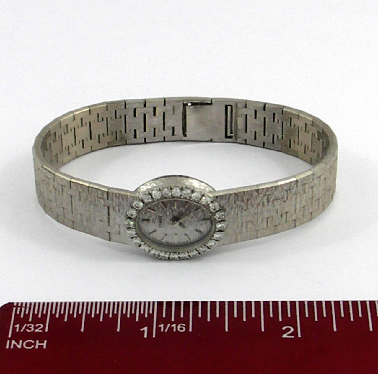 Piaget Lady's White Gold Diamond Wristwatch 2