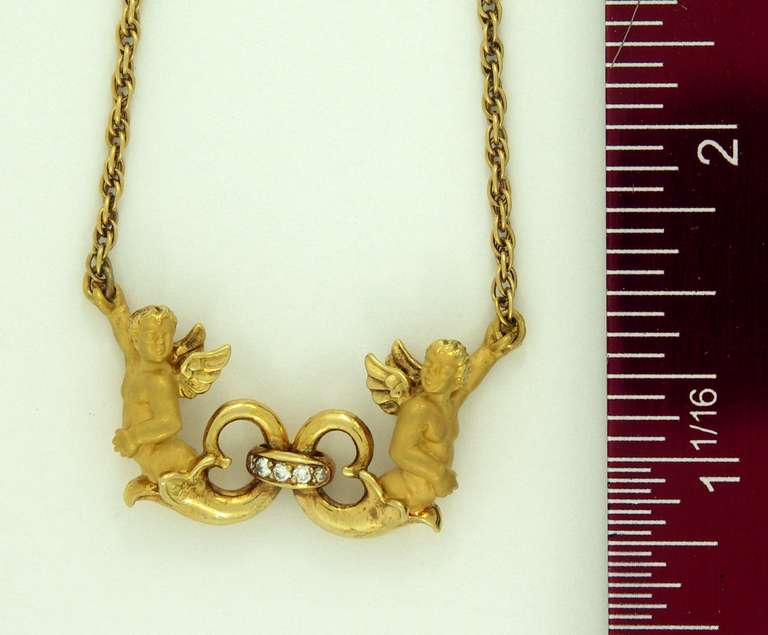 Women's Carrera y Carrera Cherub Pendant For Sale