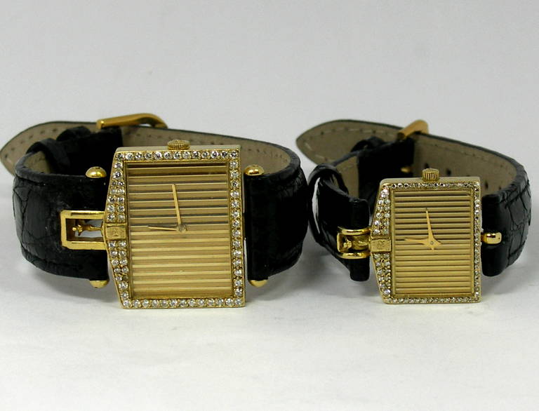 Corum Yellow Gold And Diamond Rolls Royce Wristwatch For