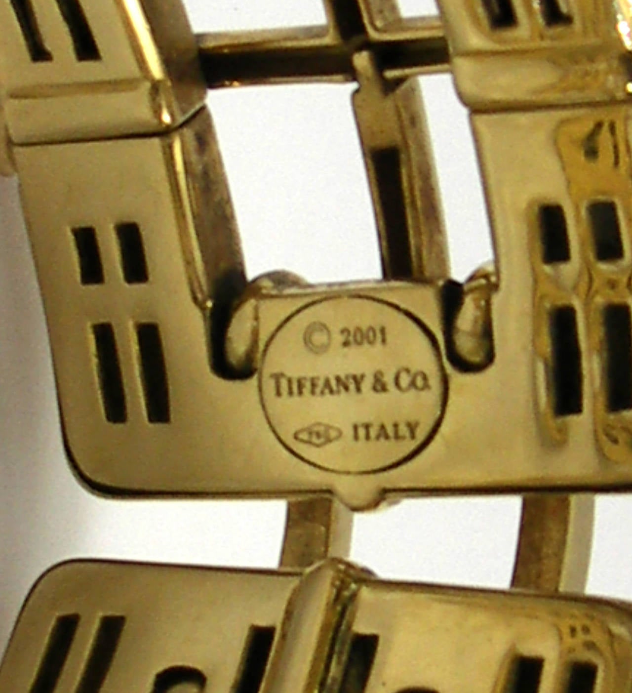Tiffany & Co. Biscayne Gold Link Bracelet 2