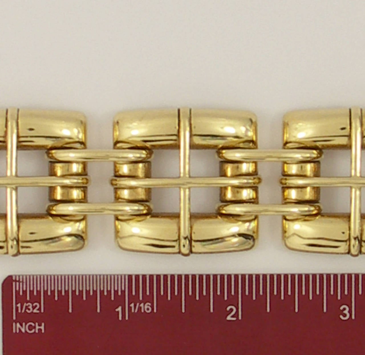 Tiffany & Co. Biscayne Gold Link Bracelet 3