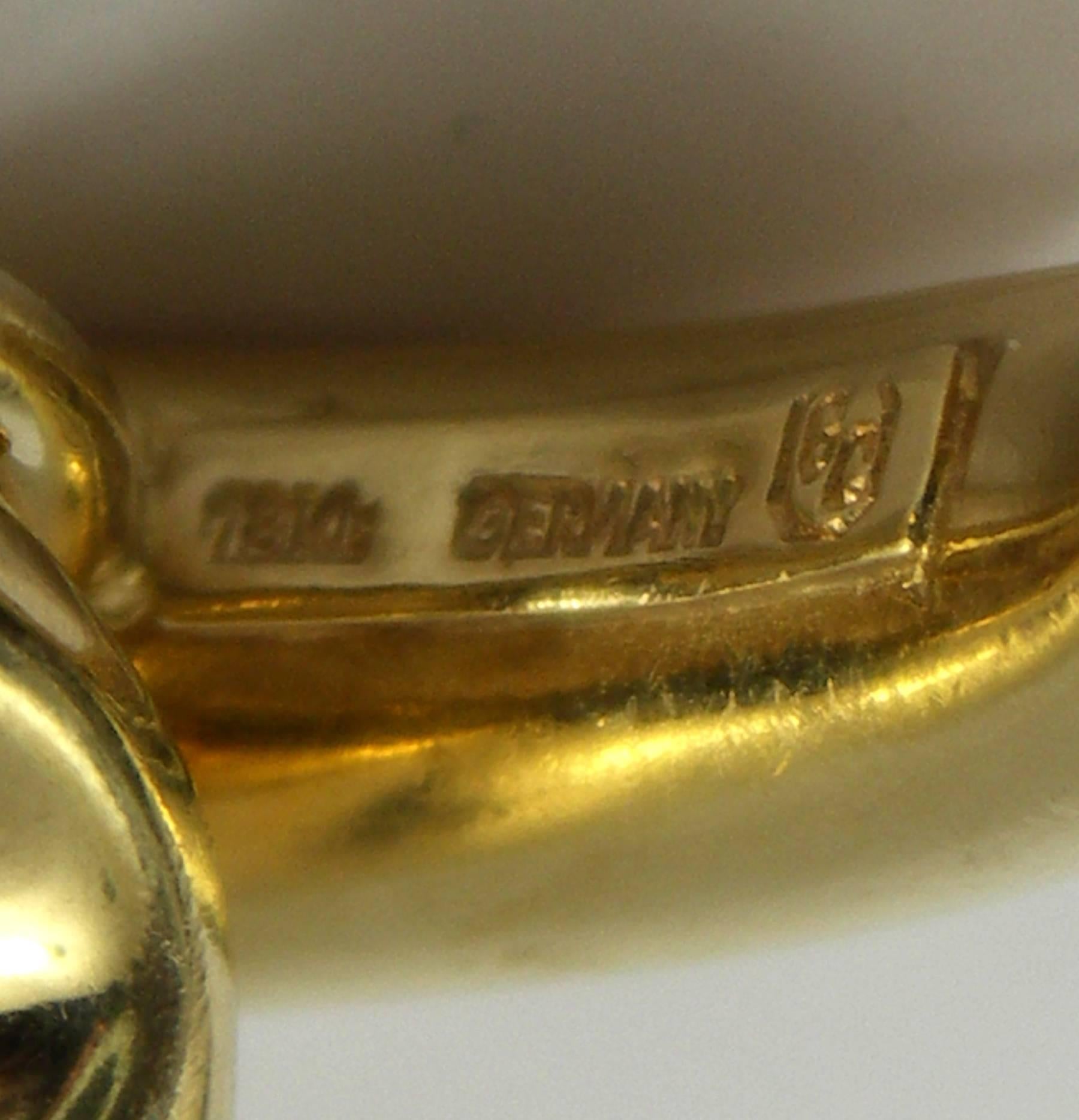 Gold Bracelet with Florentine and High Polished Links 1