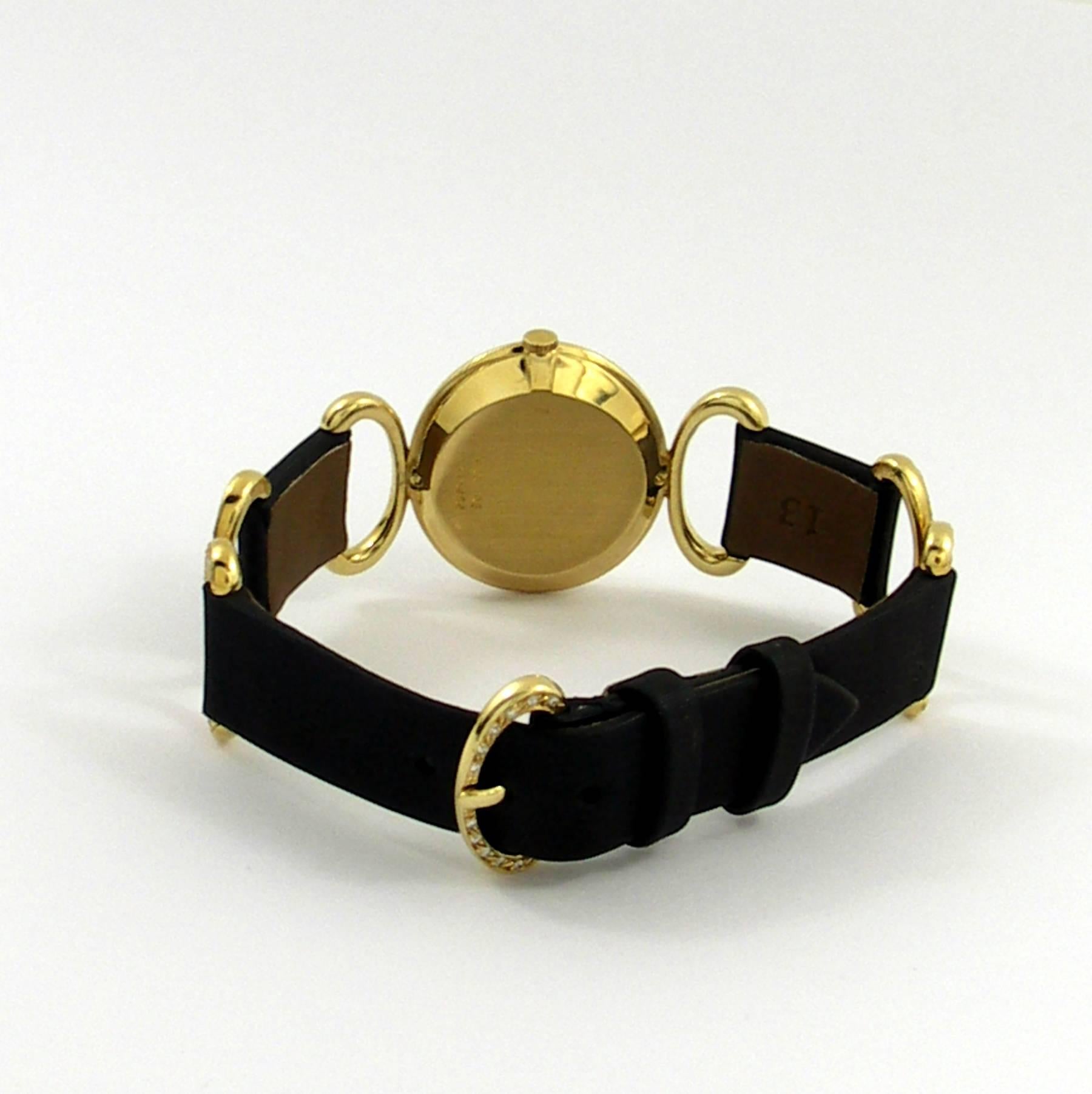 Piaget Ladies Yellow Gold Diamond Watch/Wristwatch 1