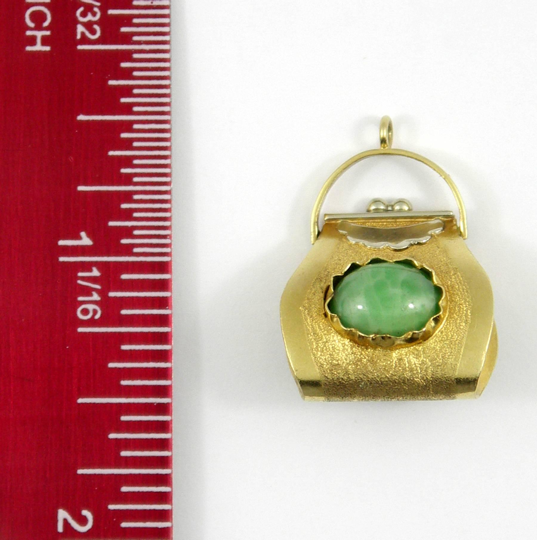 Gold Purse Charm 1