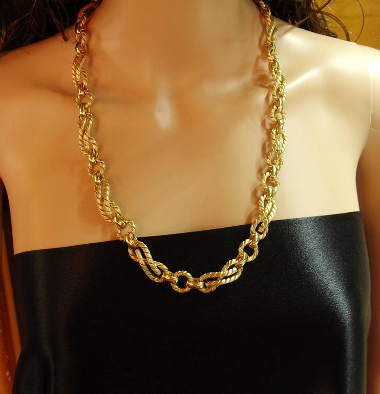 Nicolis Cola Yellow Gold Necklace Bracelet Set For Sale at 1stDibs ...