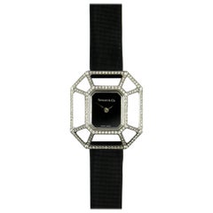 Tiffany & Co. Paloma Picasso Ladies White Gold Diamond Puzzlewatch Wristwatch