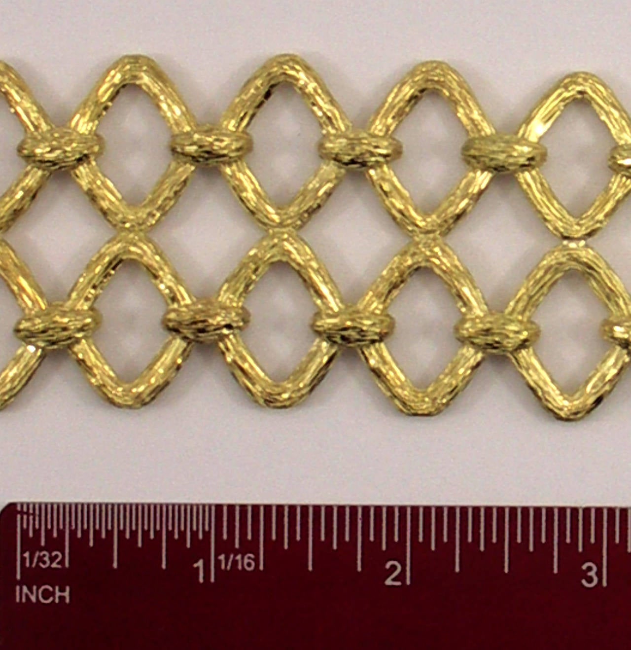 Tishman and Lipp Double Link Gold Bracelet 2