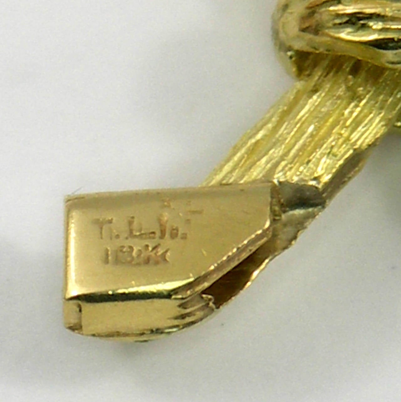 Tishman and Lipp Double Link Gold Bracelet 3